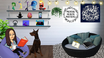 Preview of Editable Virtual Adolescent/Teen Therapy rooms