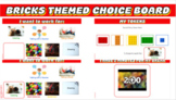 Editable Virtual Behavior Choice Board for Google Slides