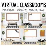 Editable Virtual Classroom Bundle