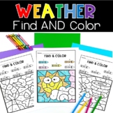 Editable Weather Find and Color