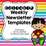 Special Education Newsletter Template Worksheets & Teaching Resources | TpT