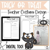 Editable "What Should My Teacher Be for Halloween?" Costum