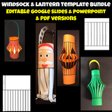 Editable Windsock and Lantern Templates - 6 Product Bundle