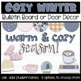 Editable Winter Bulletin Board or Door Decoration