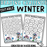Editable Winter Reading Challenge - December Book Log