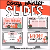 Editable Winter Slide Templates With Timers