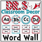 Editable Word Wall in a Dr S Decor Theme