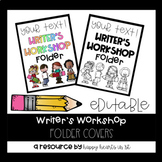 Editable Writer's Workshop Folder Cover