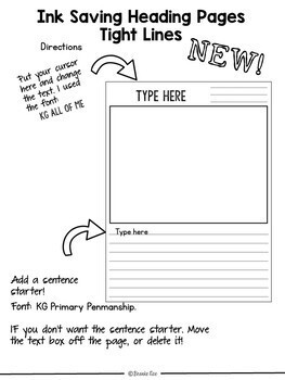 Editable Writing Paper Pack by Brooke Rae | Teachers Pay ...