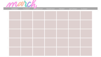 Editable Yearly Calendar! by The digital teacher Ashleigh | TpT