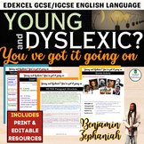 Editable Young and dyslexic? You've got it going on resources