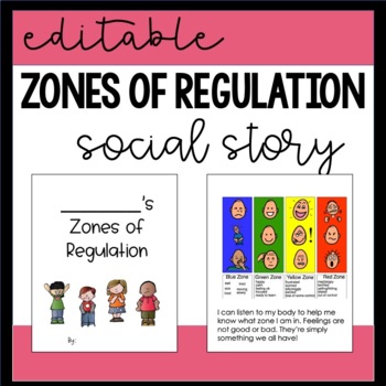 Preview of Editable Zones Social Story