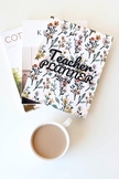 Editable and Printable Floral 2024 Teacher Planner