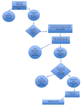 Preview of Behavioral flowchart (Editable & Fillable resource)