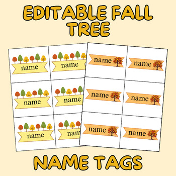 Tree name tags