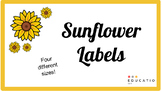 Editable labels/name tags (Sunflower theme)