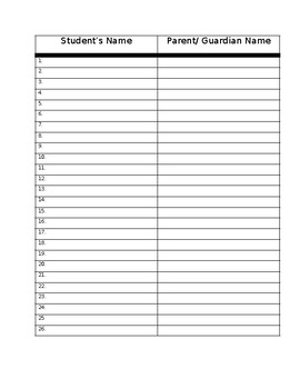 Editable sign in sheet by The Learning Ground | TPT