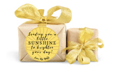 Editable "sunshine" gift tag