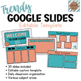 Editable Trendy & Modern Vibe Google Slides Template - Cor