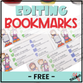 Editing Bookmarks for 1st 2nd 3rd Grade