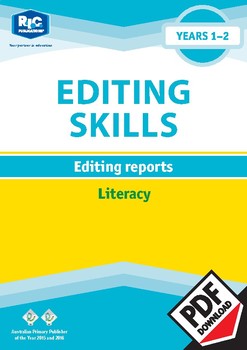 Preview of Editing Reports – Year 1 – 2 ebook