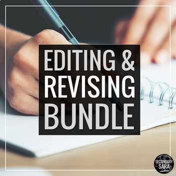 Preview of Editing & Revising Bundle: Lessons, Activities, & Assessments for Writing!