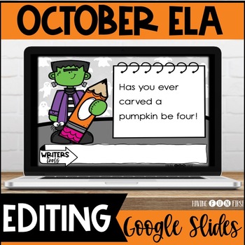Preview of Editing & Revising Sentences Fall Literacy Writing Centers October Google