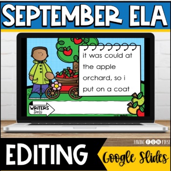 Preview of Editing & Revising Sentences Fall Literacy Writing Centers September Google