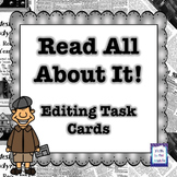 FREE Editing Task Cards for Upper Elementary