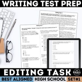 Editing Task - Revising and Editing Practice Test for FAST