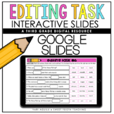 Editing Tasks Digital Google Slides- Distance Learning