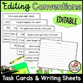 Editing Tasks Writing Conventions Anchor Chart Centers Act
