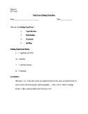 Editing Worksheet- Final Four Strategy