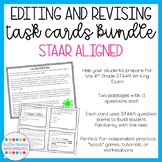 Editing and Revising Task Cards Bundle (STAAR Aligned)