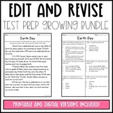 Editing and Revising Test Prep STAAR Aligned Digital and P