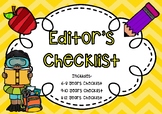 Editor's Checklist Pack