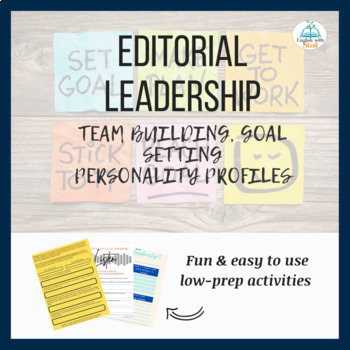 Preview of Editorial Leadership: Team Building, Goal Setting & Personality Profiles