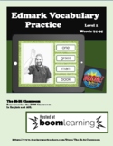 Edmark Vocabulary Practice-Words 74-95 Boom Cards with ASL