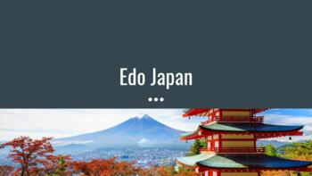 Preview of Edo Japan Comprehensive Unit Slides - Alberta