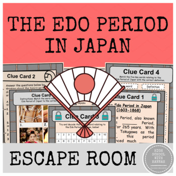 Preview of Edo Period in Japan - Escape Room