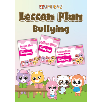 Preview of EduFrienz Social-Emotional Learning Lesson Plan - Stop Bullying Digital Workbook