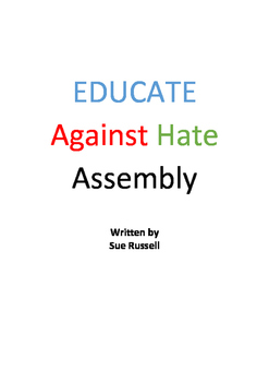 Preview of Educate Against Hate Class Play