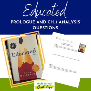 Preview of Educated by Tara Westover - Prologue and Chapter One Questions