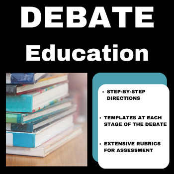 Preview of Education: DEBATE with TEMPLATES
