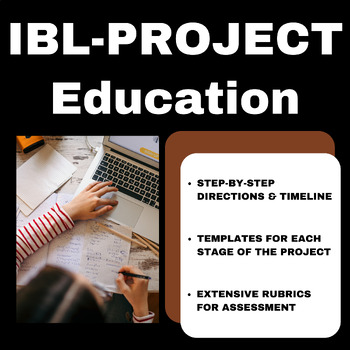 Preview of Education: IBL Project with TEMPLATES