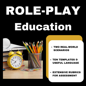 Preview of Education: 2 Role-Plays with TEMPLATES
