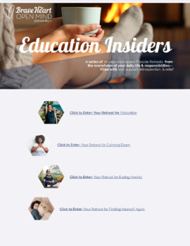 Preview of Education Insiders: A Series of in-your-own-space Teacher Retreats 