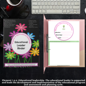 Preview of Education Leader Binder