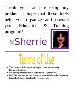 Preview of Education & Training Practicum Teacher-Coordinator Guide (Editable)