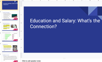 Preview of Education and salary connection 